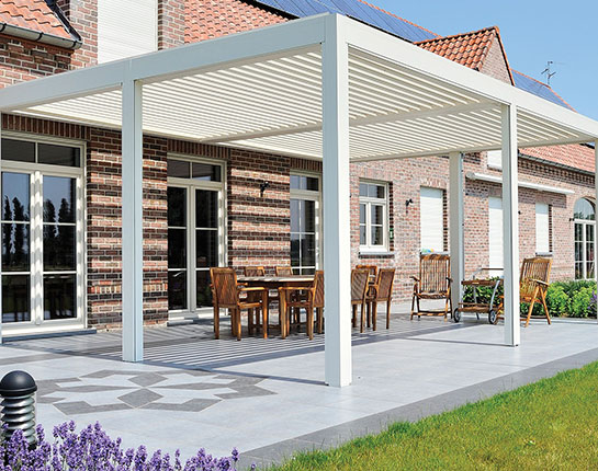 B-200 Louvered Roof Pergolas Haslemere